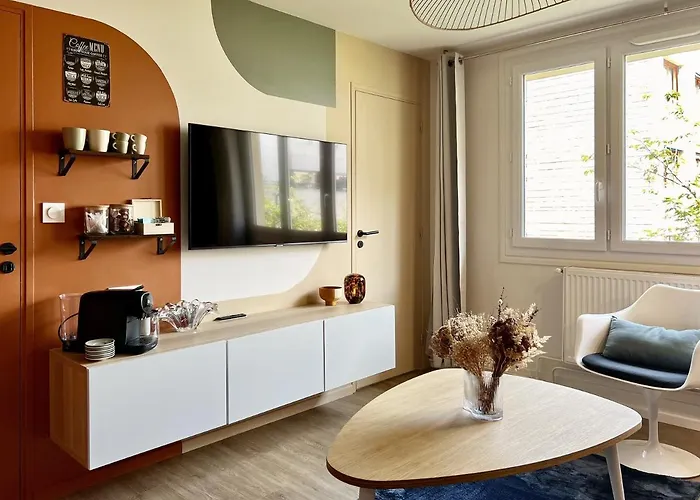 L\'Arc-En-Ciel Scandinave - Sejour Unique Et Design Au Coeur De Rouen
